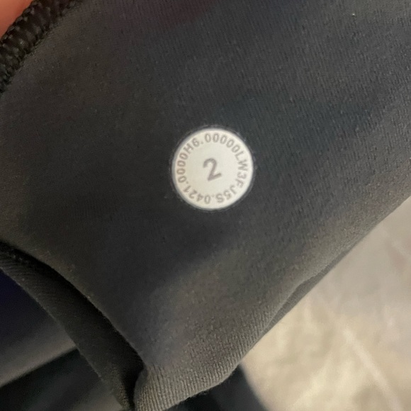 Lululemon All Aligned Mock Neck Long Sleeve Nulu - Picture 4 of 6